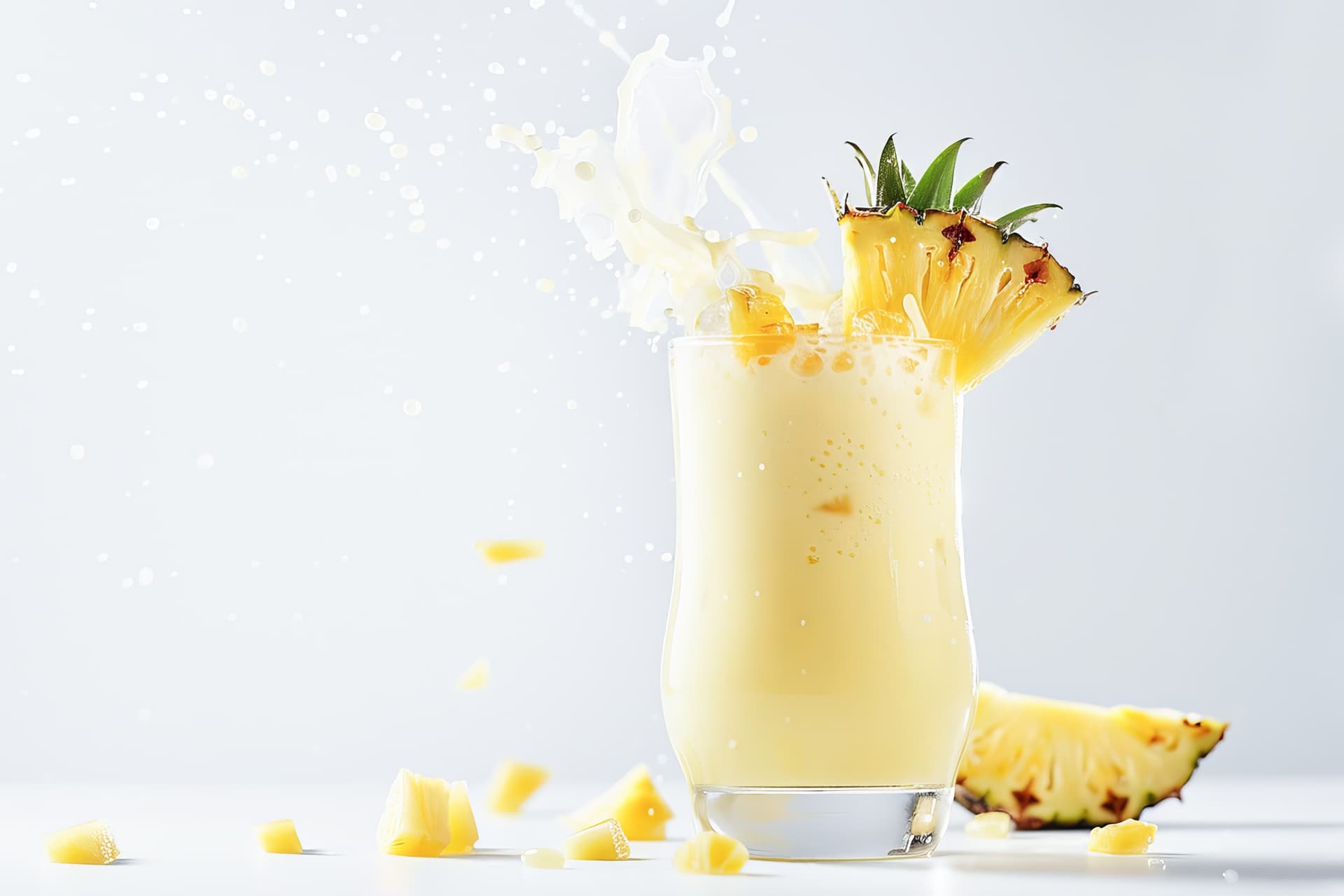 Smoothie ananas et vanille