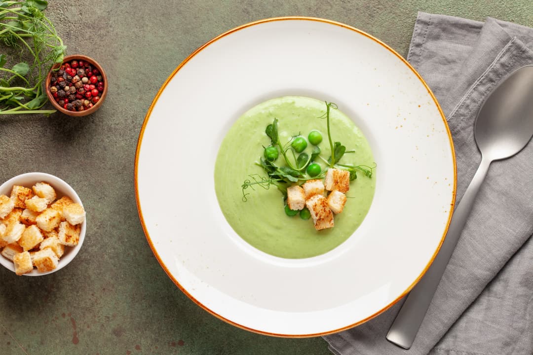 Purée de pois cassés